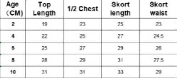 Little's Patch & Bead Skort Set