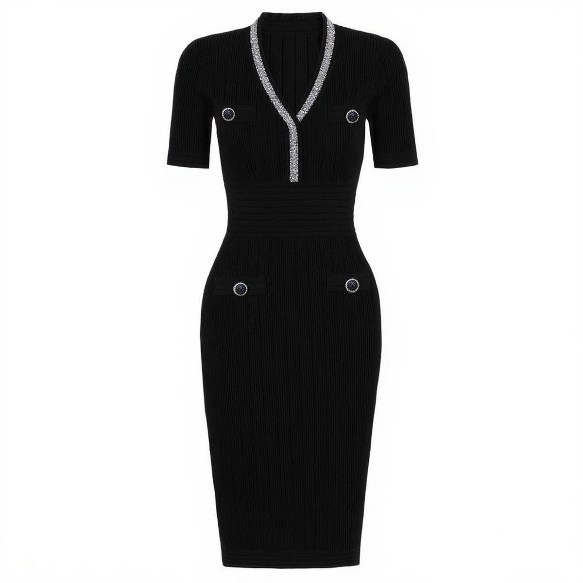 Valentina Knit Midi Dress