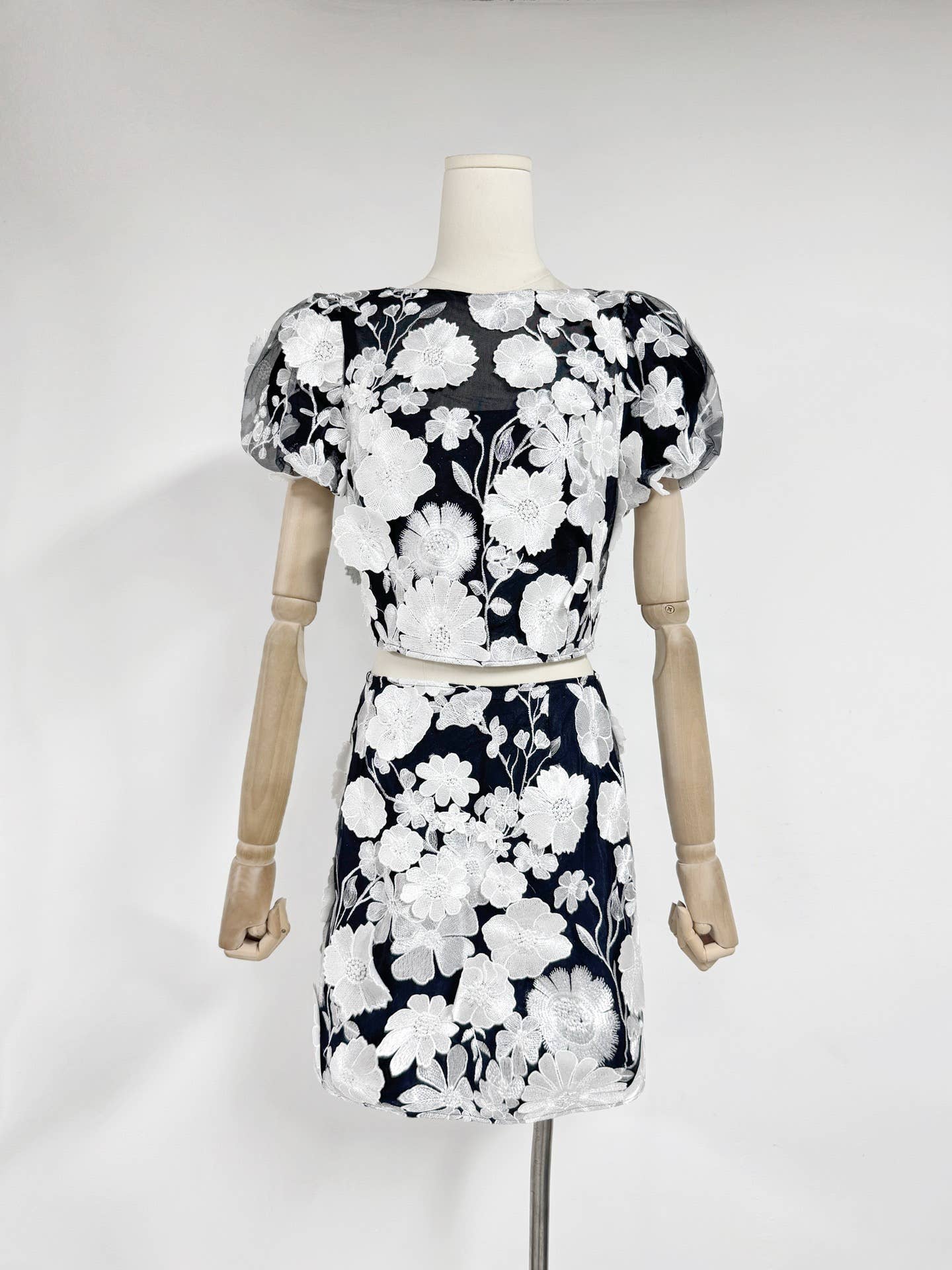 Elegance Embroidered Skirt Set