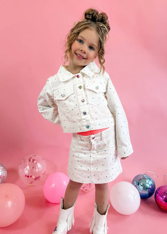 Little's White Denim Gem Set