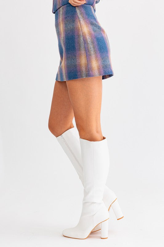 Taylor Plaid Corset Set