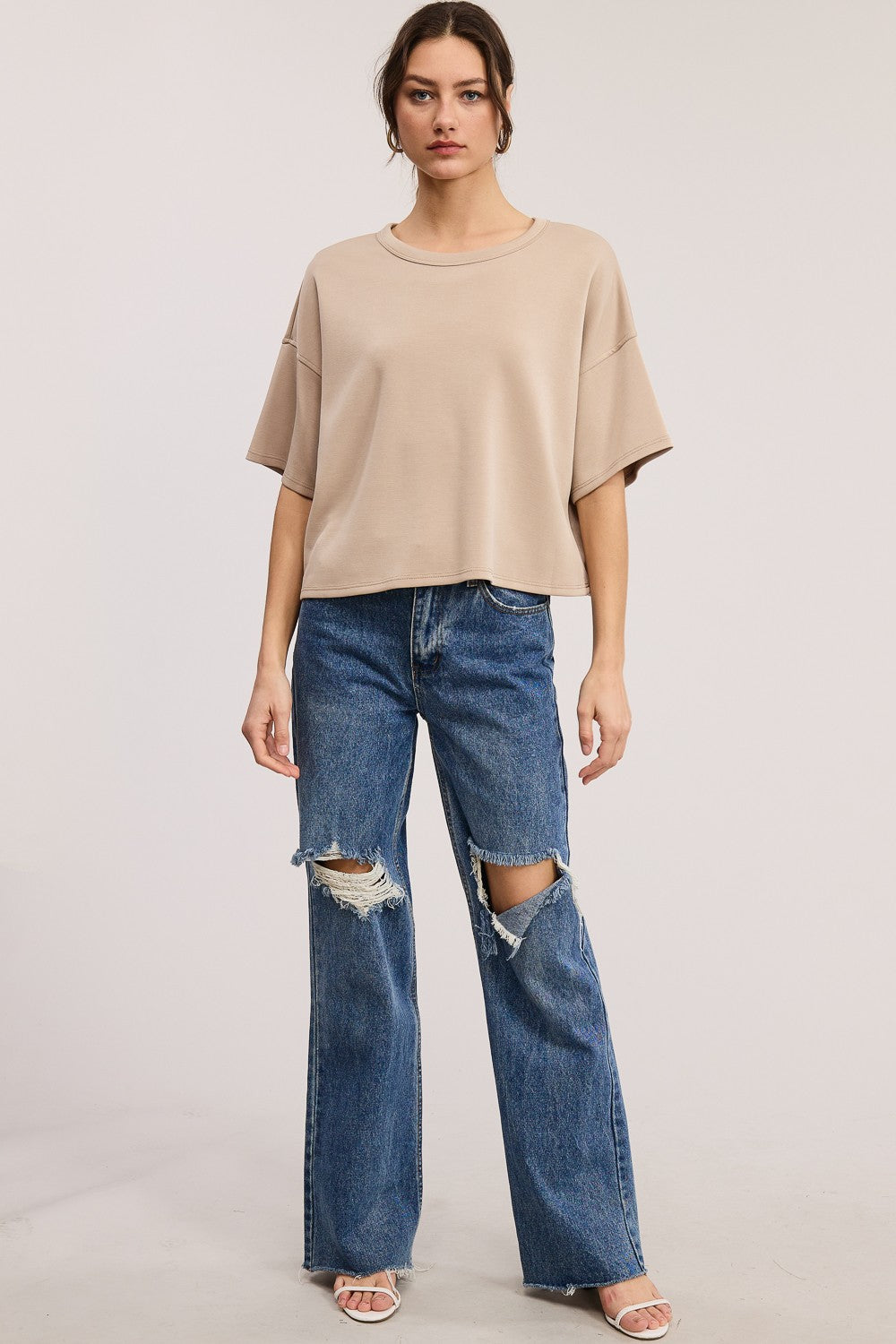 Avery Boxy Scuba Tee