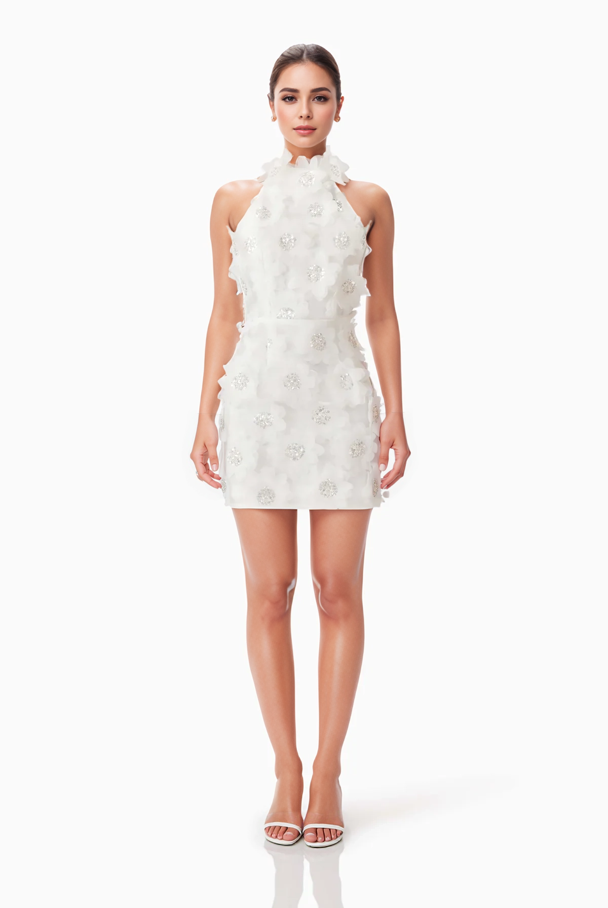 Cindy Open-Back Halter Mini