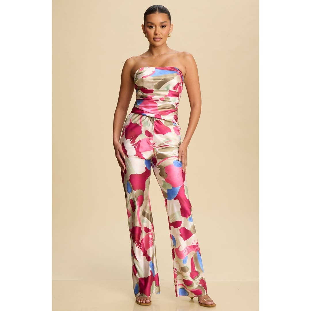 Palos Satin Pant Set