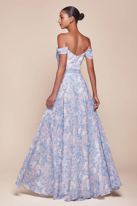 Lainey Sweetheart Chiffon Maxi