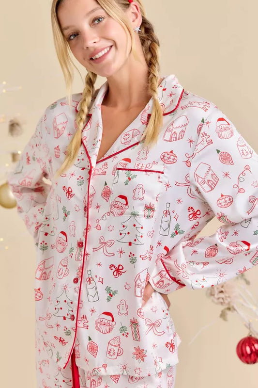 Festive Pajama Set