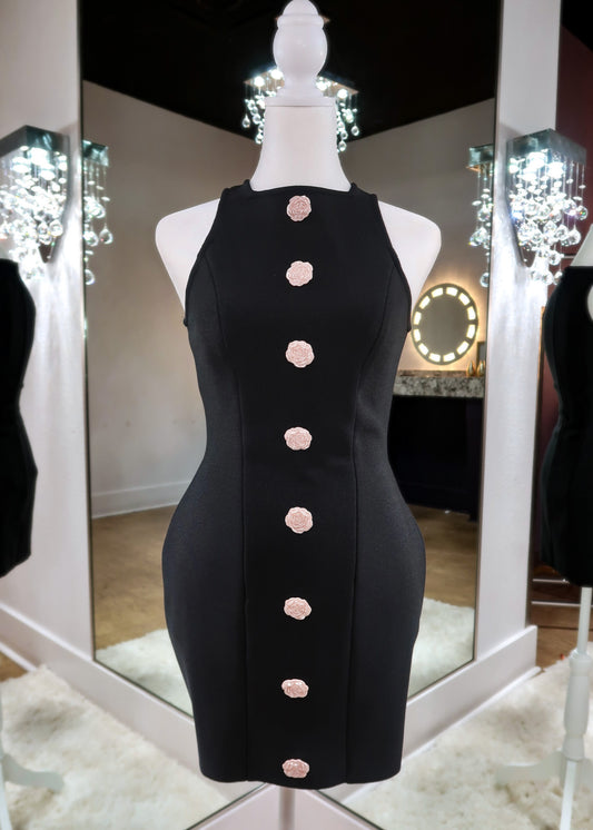 Diana High-neck Bandage Mini