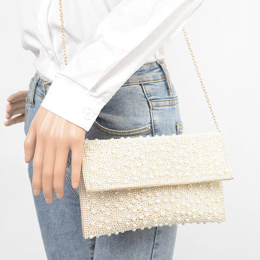 Pearl Party Clutch