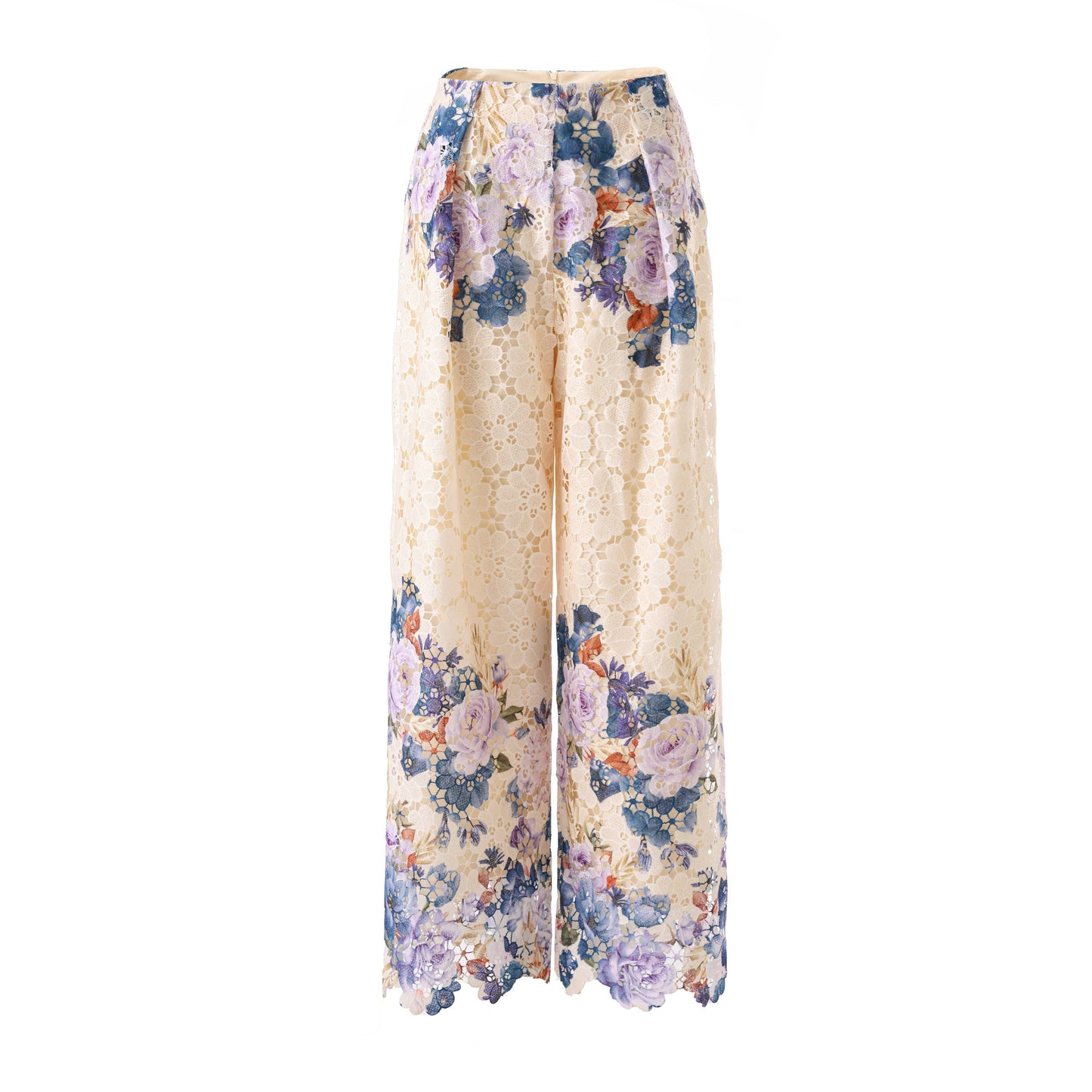 Wren Wide Leg Lace Pant