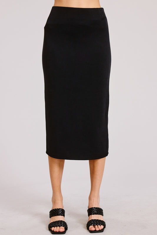 Scuba Midi Pencil Skirt