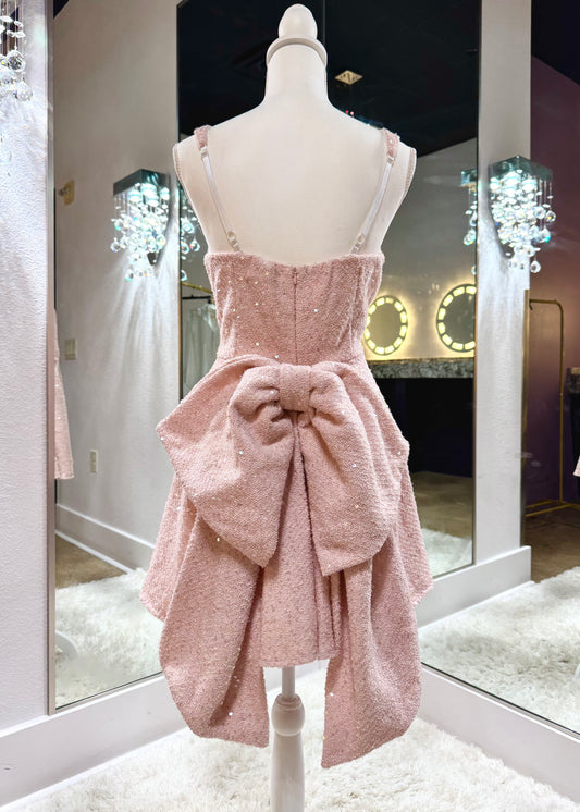 Madi Sequin Tweed Dress
