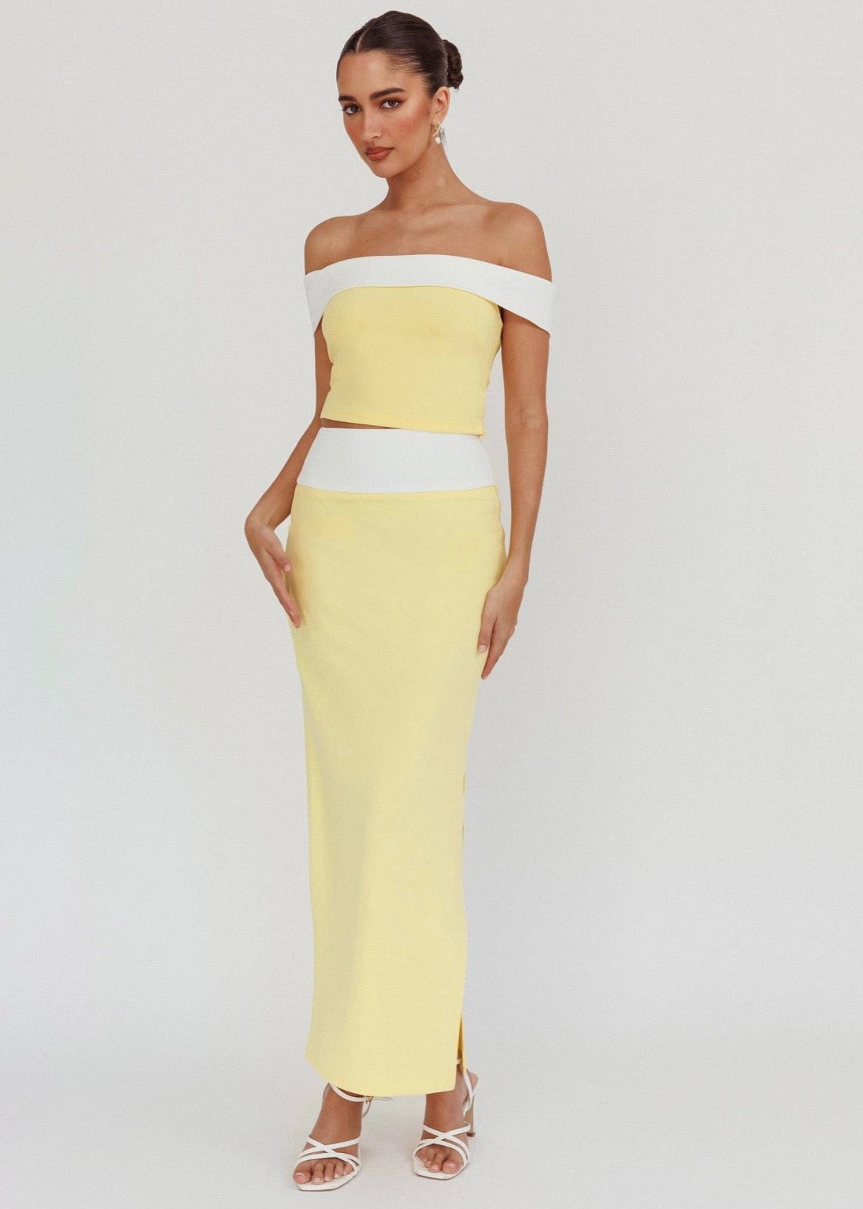 Sonny Off-the-Shoulder Maxi Set