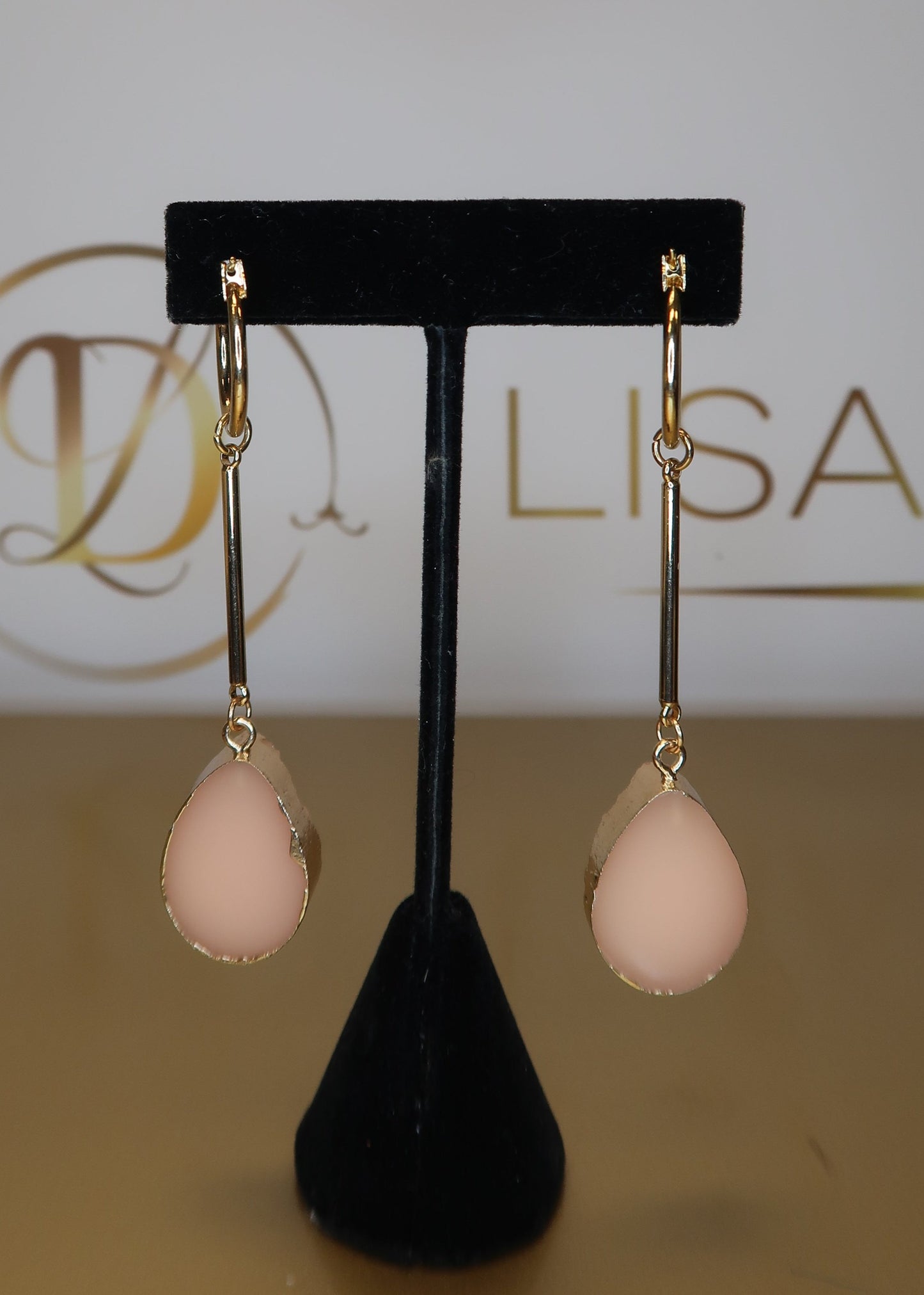 Druzy Drop Earrings
