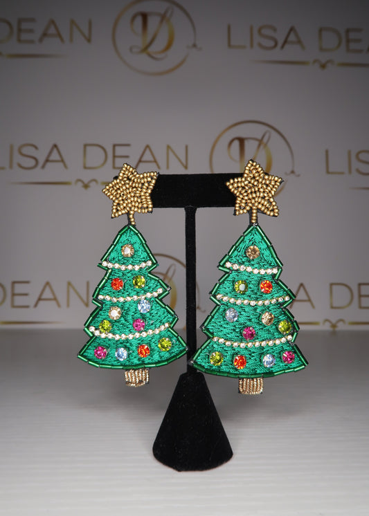 Christmas Tree Earrings