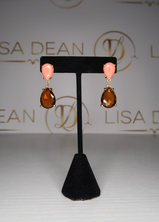 Crystal Drop Earrings