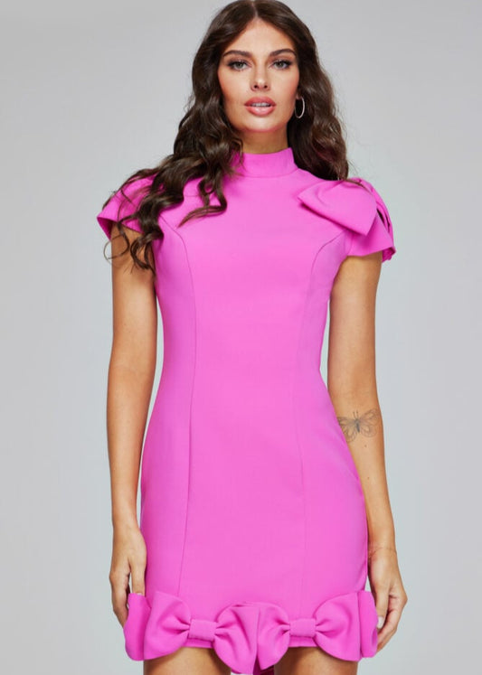Jovani Bow Detail Dress 39855