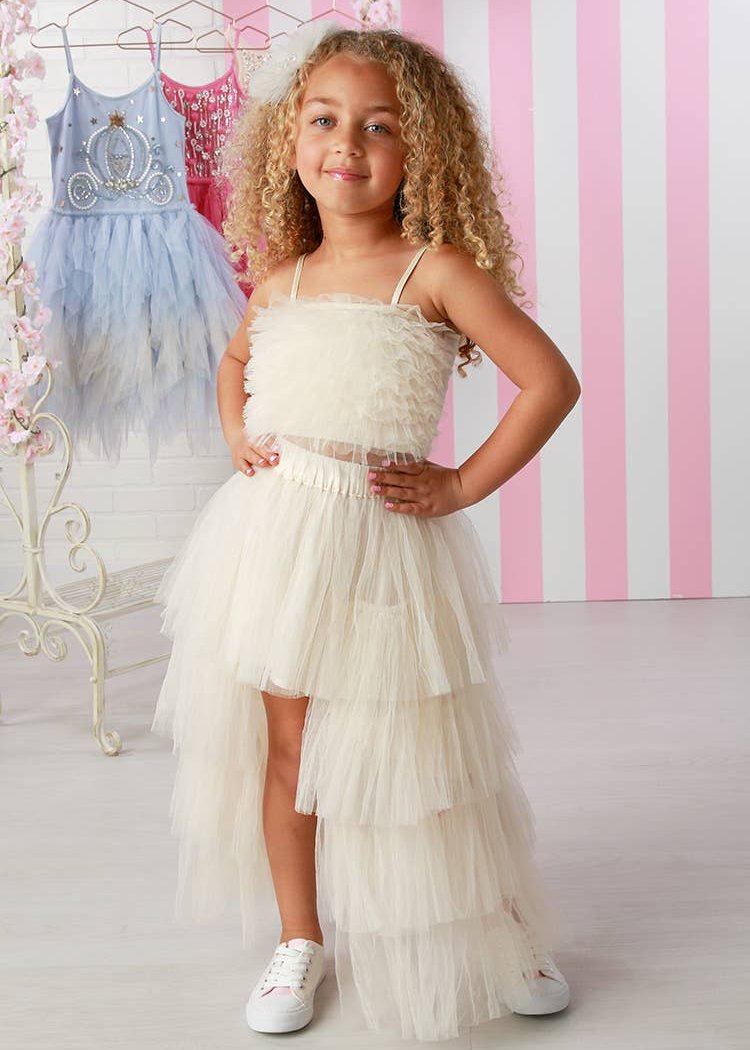 Ivory Tulle Headband