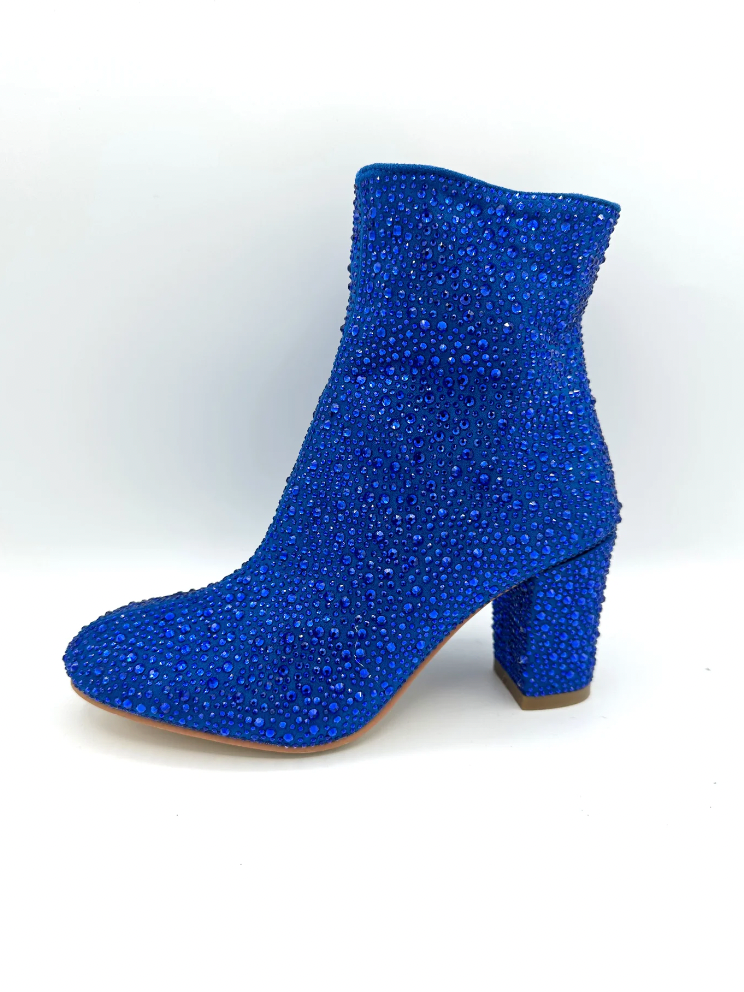 Little's Sparkler Bootie - Royal Blue