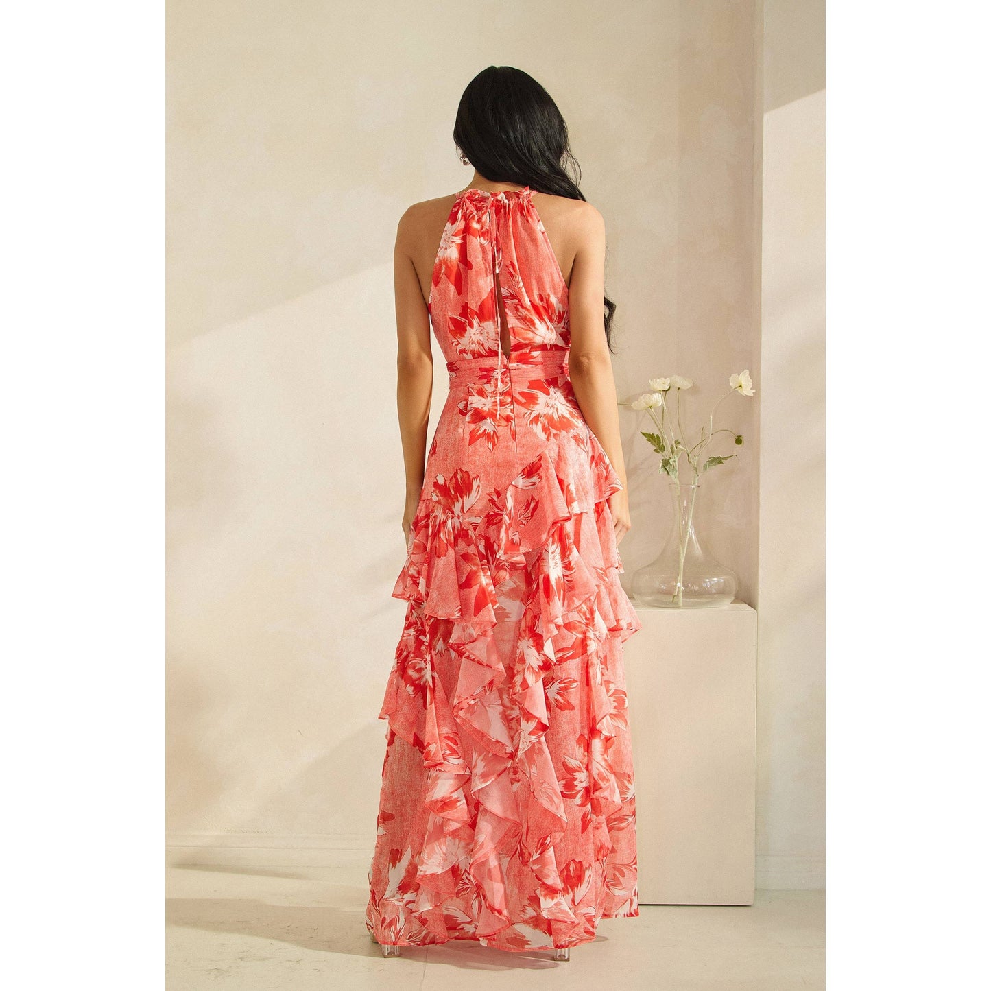 Mae Ruffle Maxi
