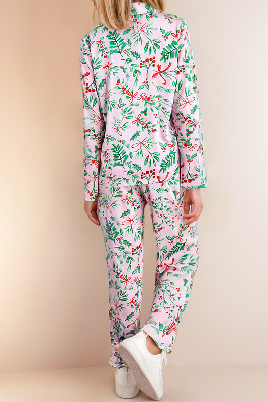 Holly Satin Pajama Set