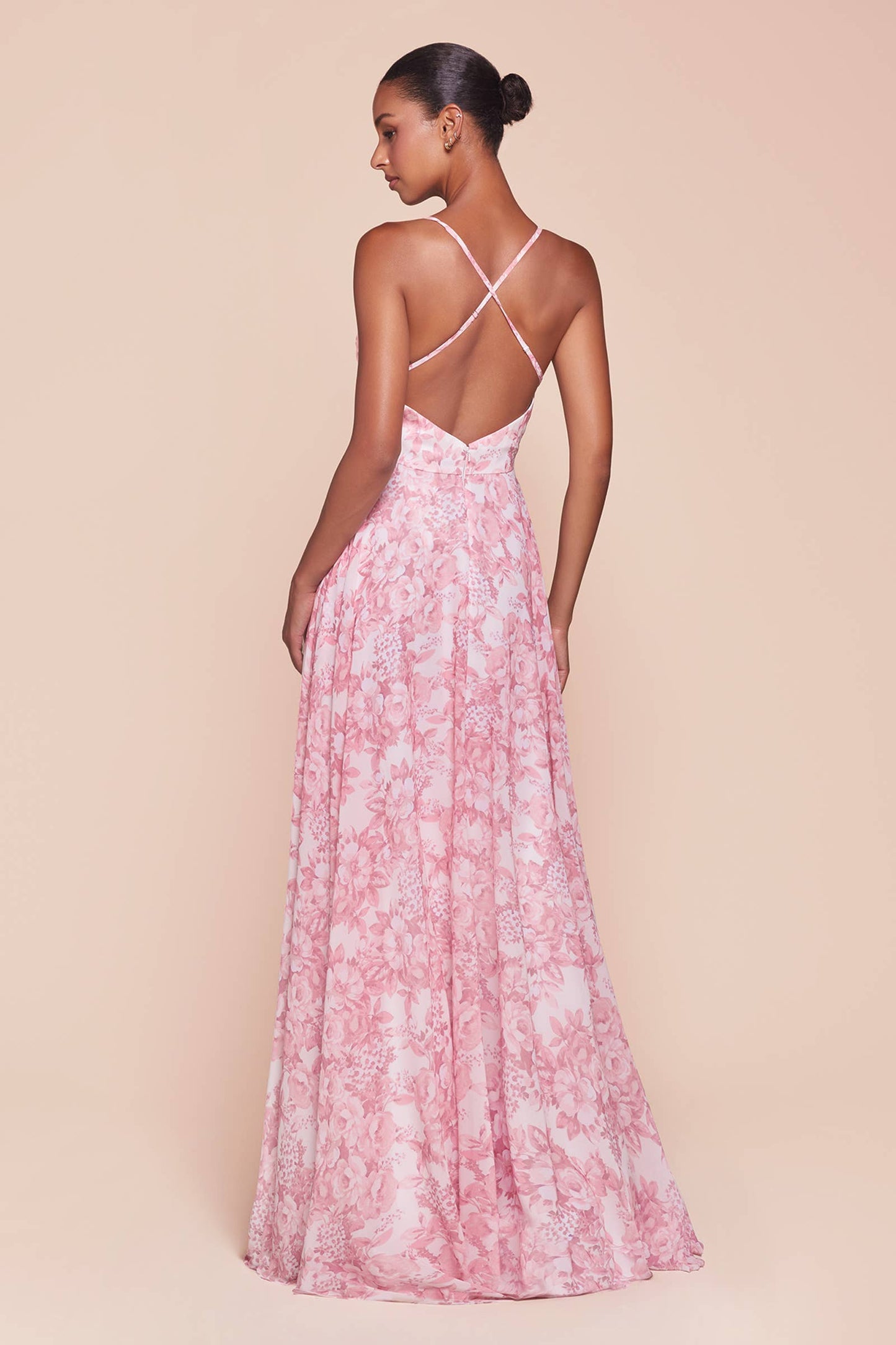 Jessica A-line Chiffon Maxi