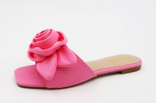 Women's Rosette Slide Sandal