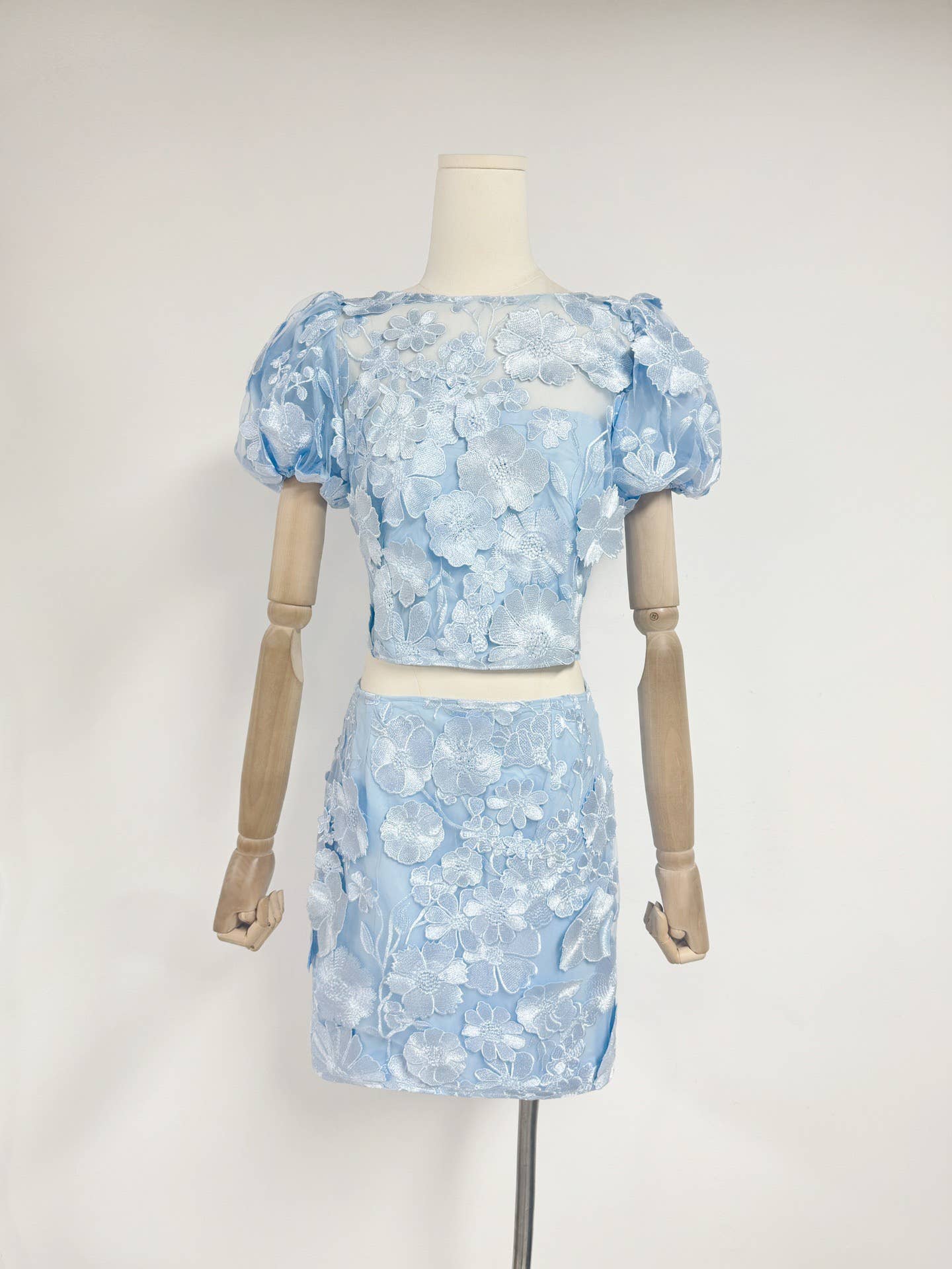 Elegance Embroidered Skirt Set