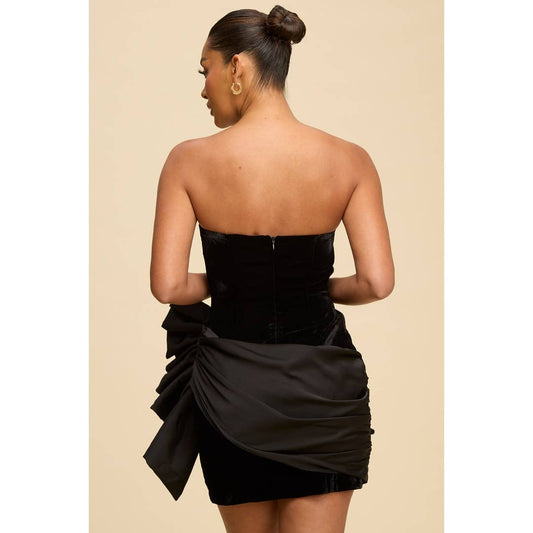 Evette Dramatic Mini Dress