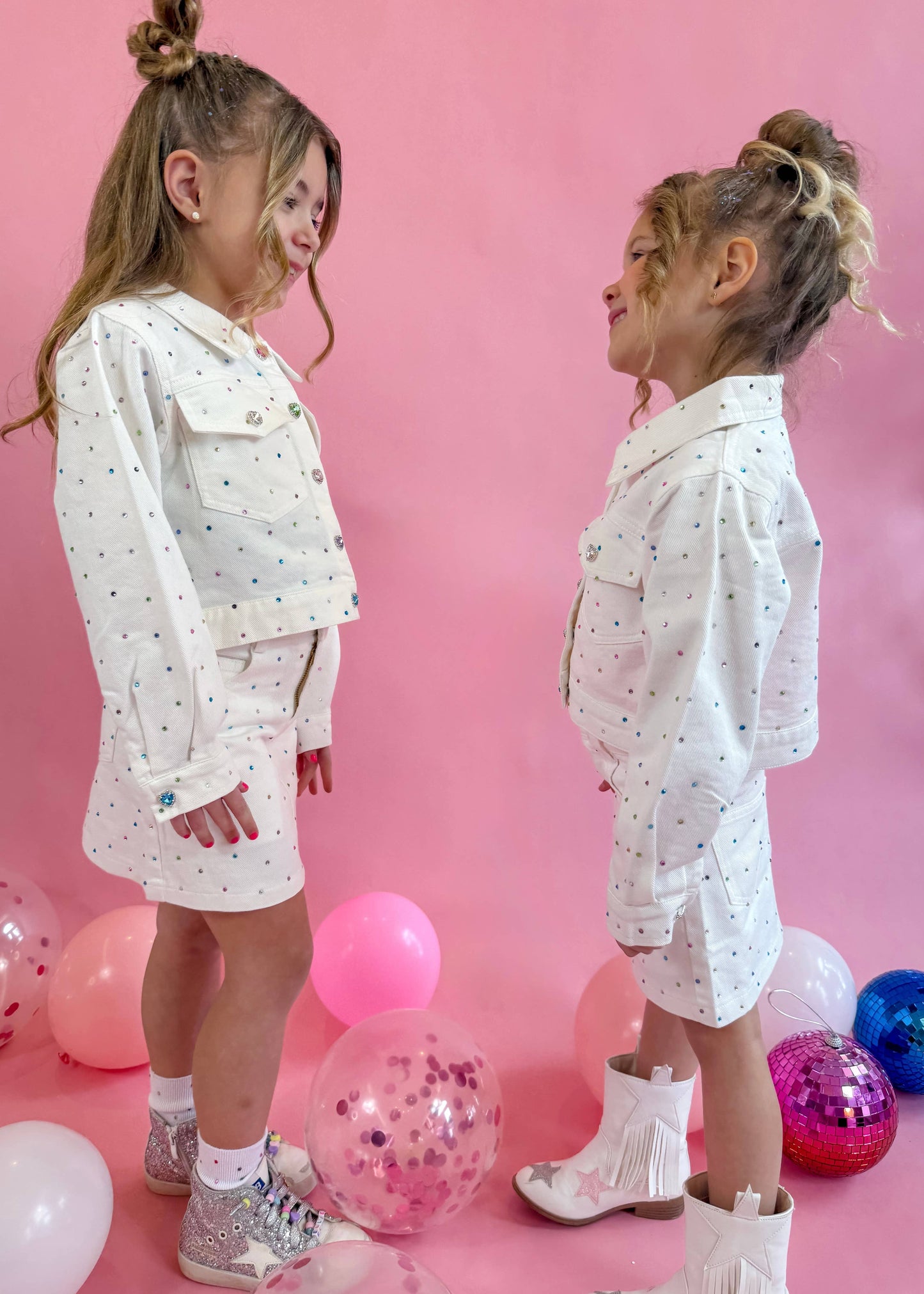 Little's White Denim Gem Set