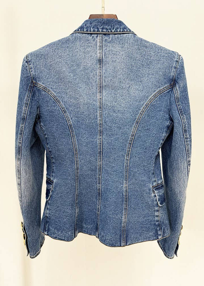 Dolly Denim Skirt Suit Set