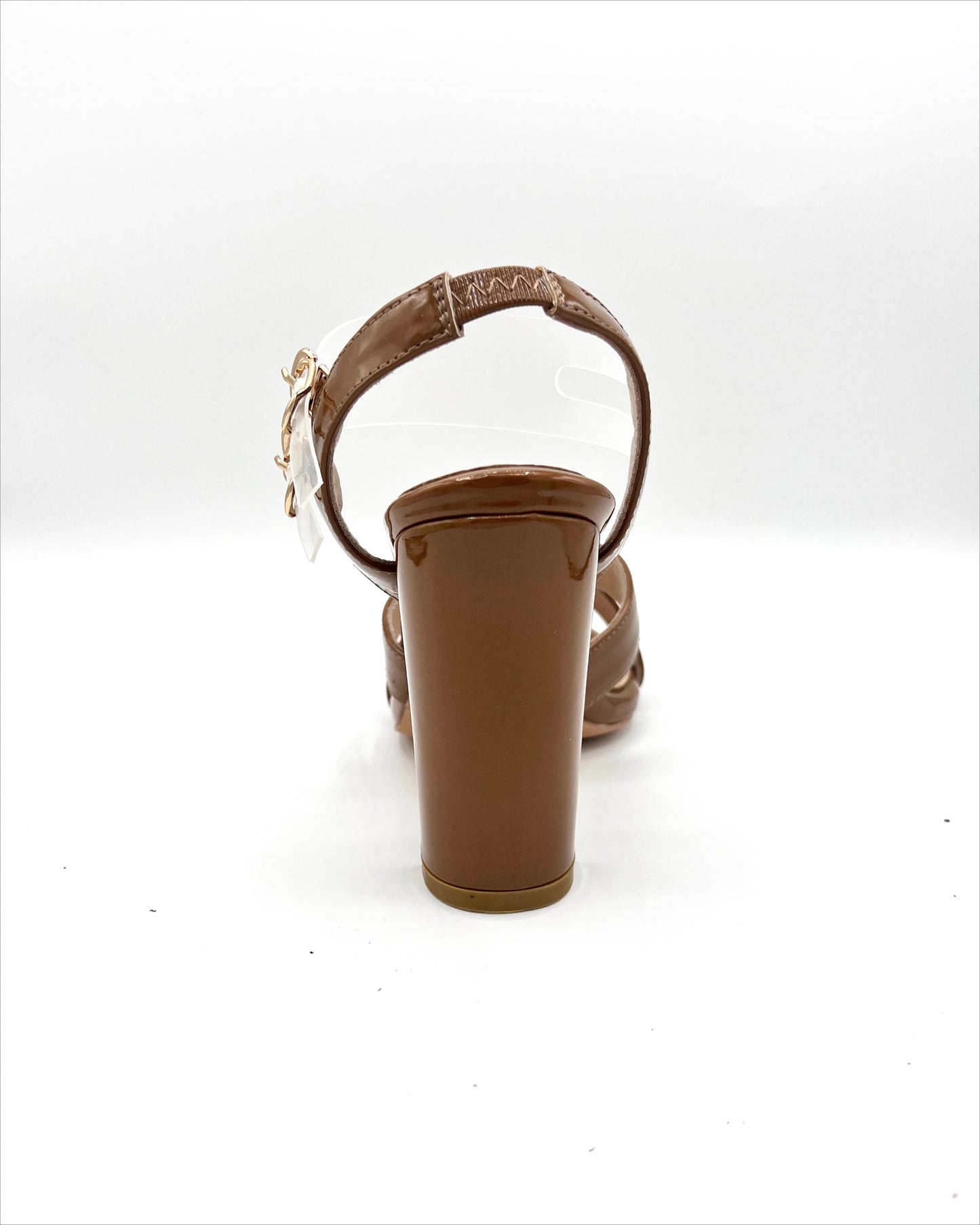 Little's Low Chunky Heel - Cinnamon
