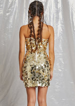 Load image into Gallery viewer, Cleo Gold Sequin Mini
