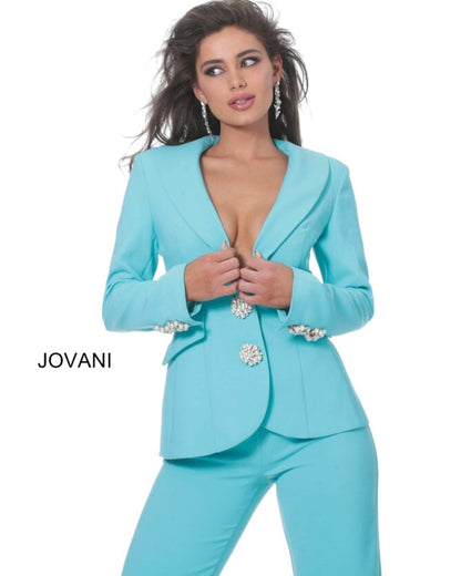 Jovani Tailored Evening Pantsuit 02637