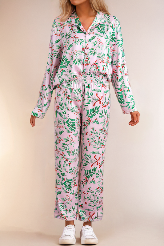 Holly Satin Pajama Set