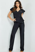 Black Two Piece Pant Set