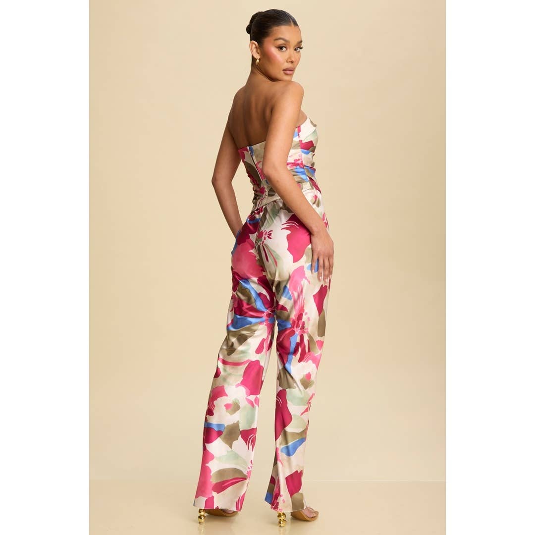 Palos Satin Pant Set