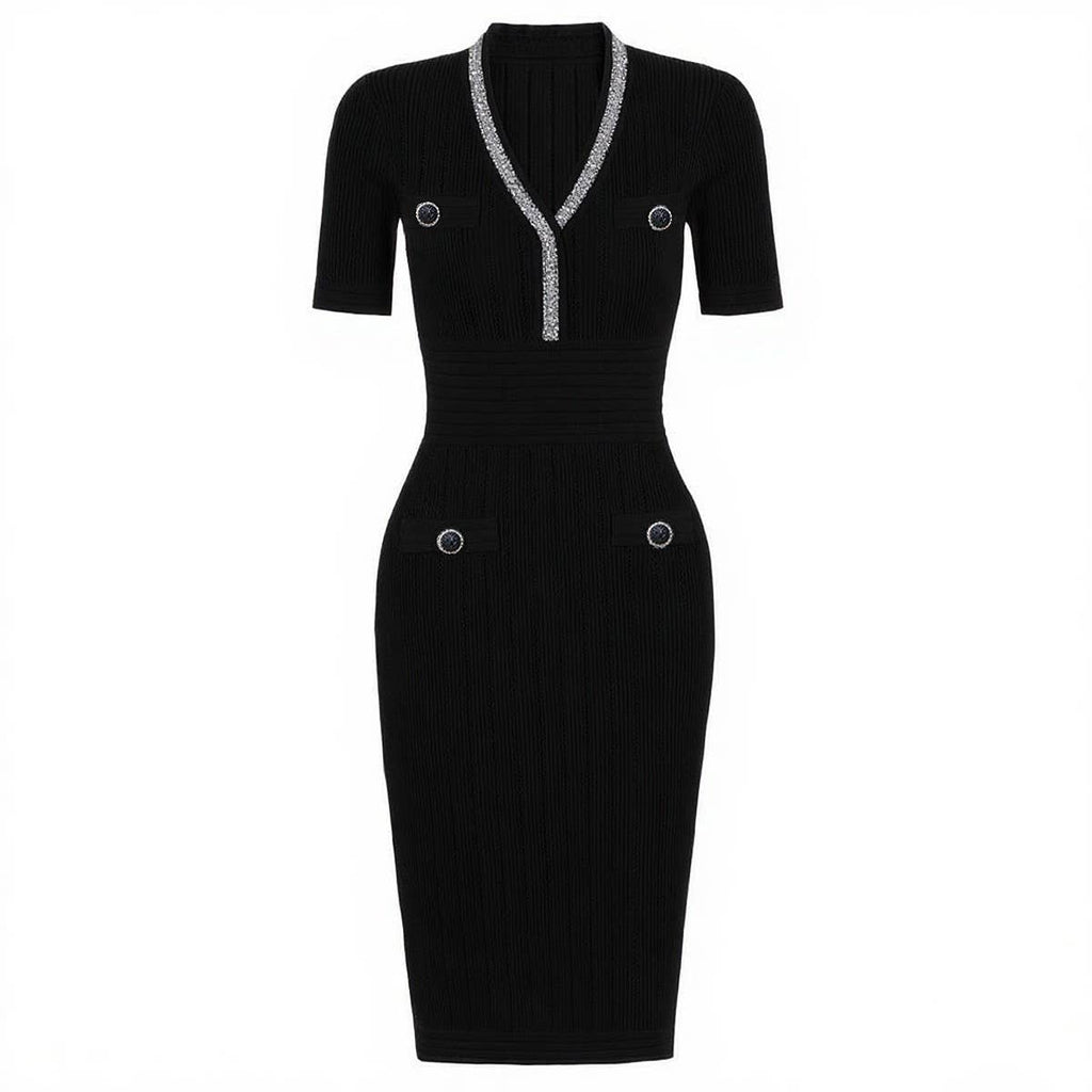 Valentina Knit Midi Dress