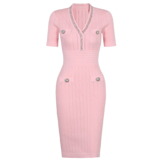 Valentina Knit Midi Dress