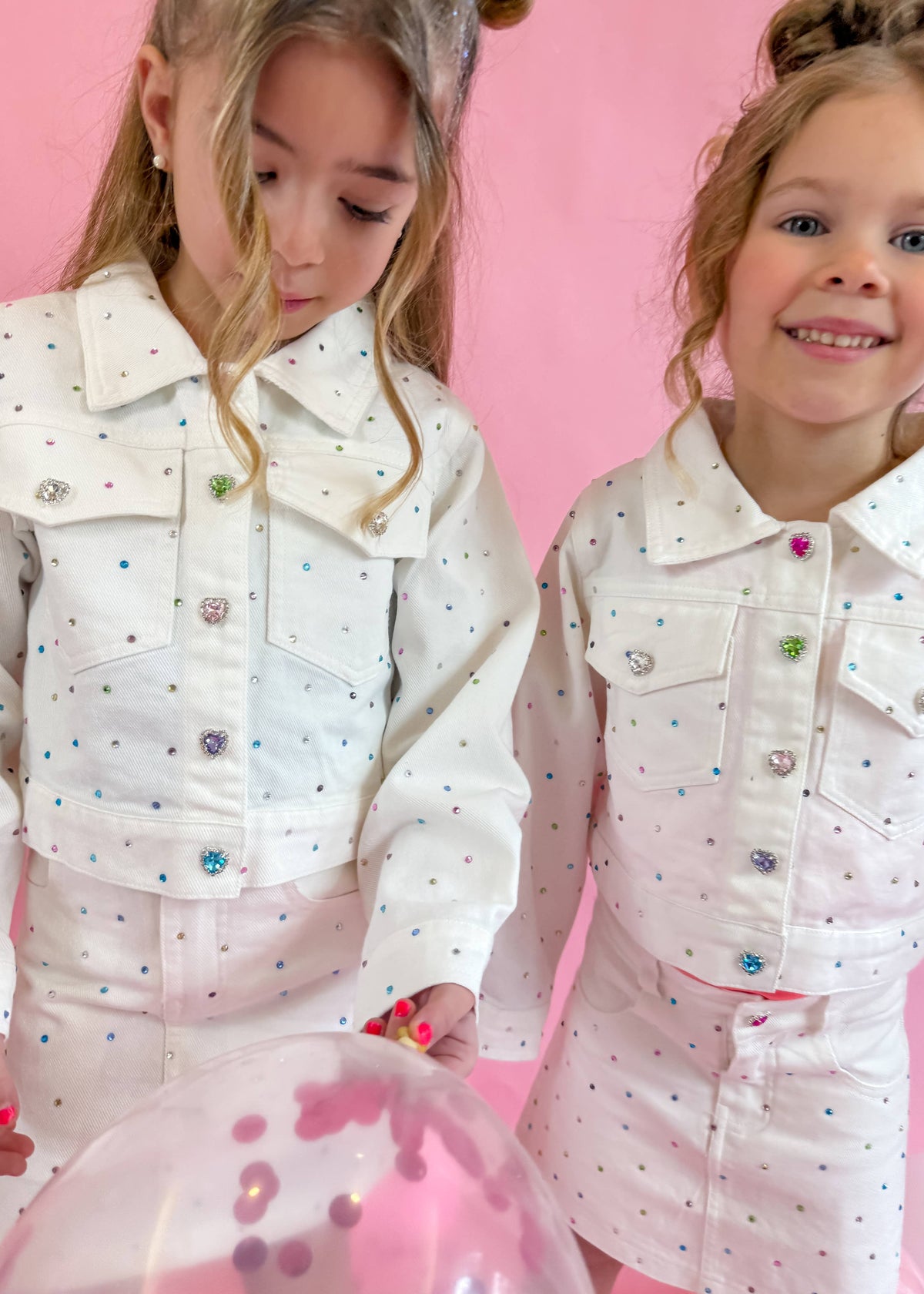 Little's White Denim Gem Set