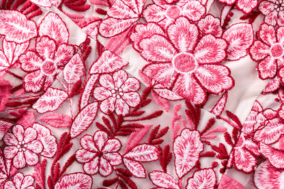 PS19 3D Floral Embroidered Strapless Mini Dress 2026