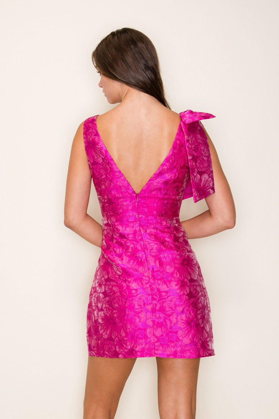 Sophia Jacquard Bow Mini