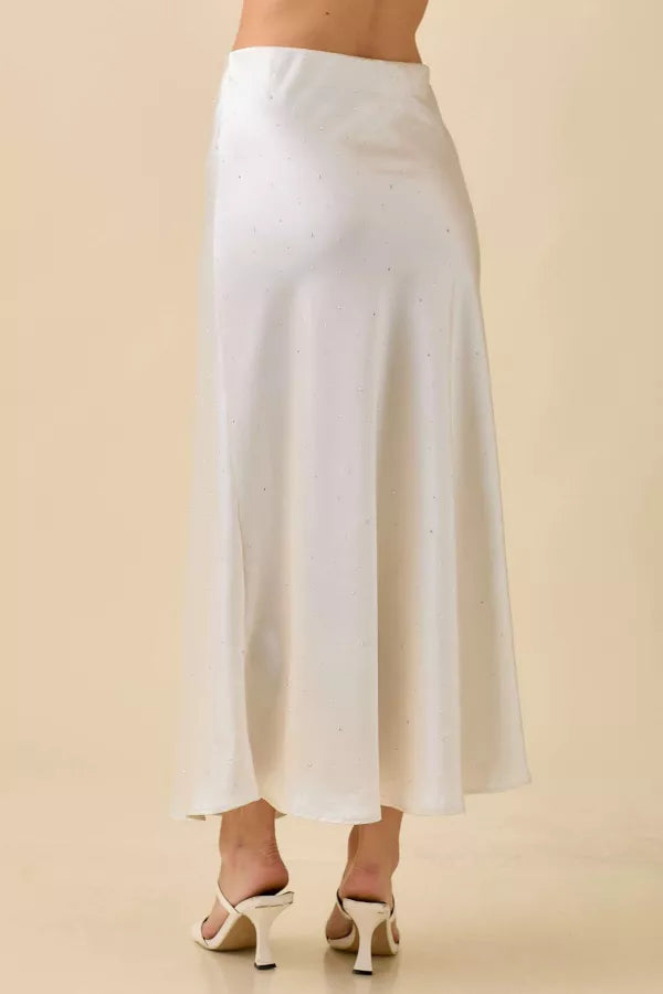 Kendra Satin Maxi Skirt