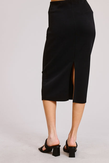 Scuba Midi Pencil Skirt