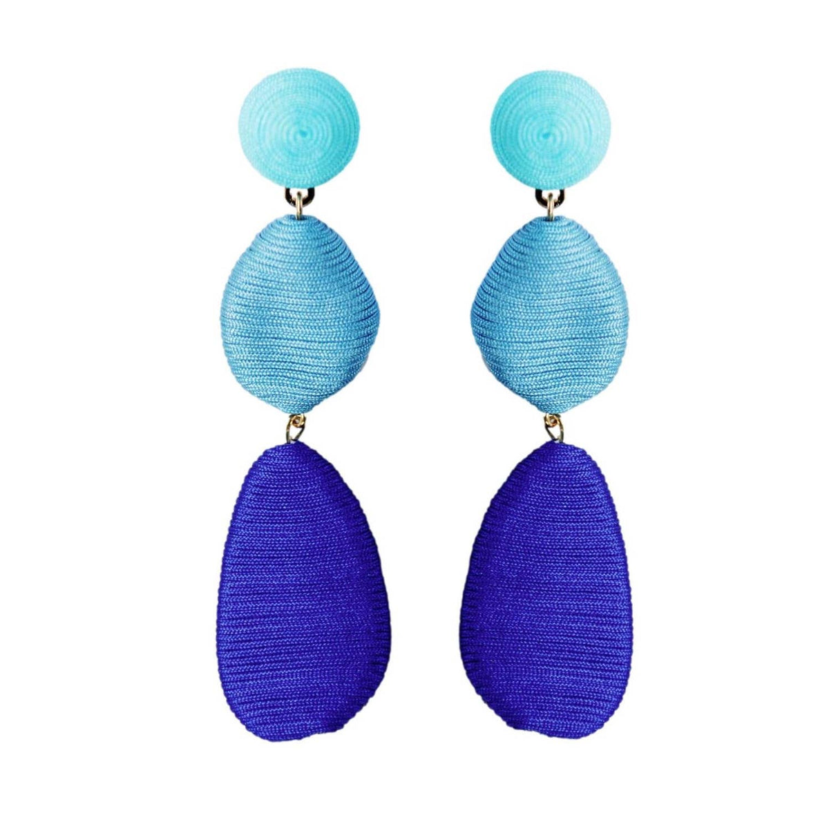 Ombre Lido Statement Drop Earrings