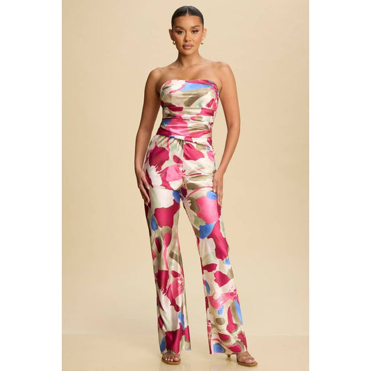 Palos Satin Pant Set
