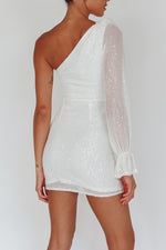 Load image into Gallery viewer, Shimmering Sequin One Shoulder Mini
