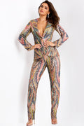 Jovani Sequin Suit Set 40667