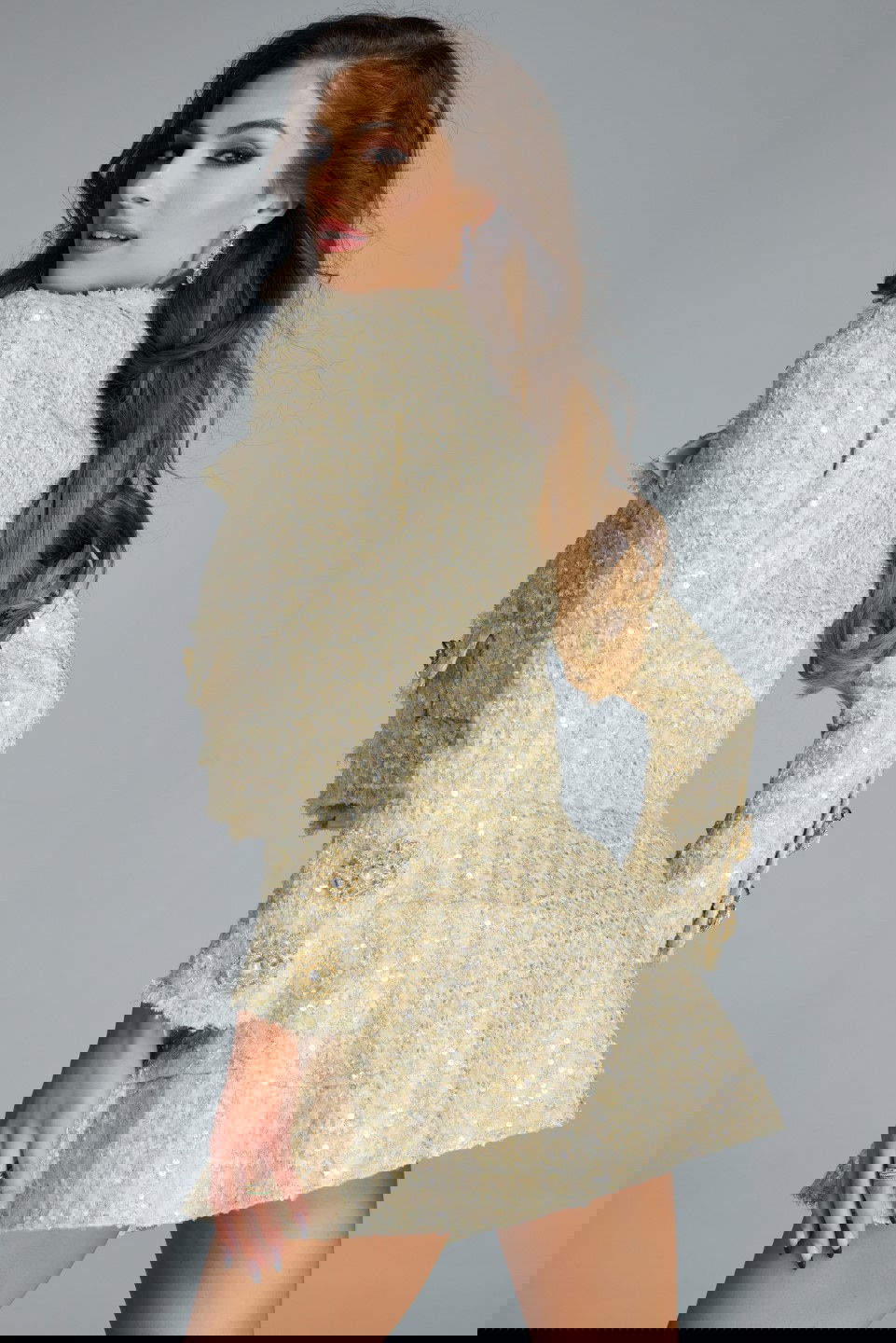 Jovani Sequin Tweed Set 40713