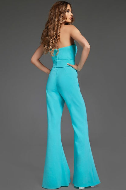 Jovani Asymmetric Jumpsuit 43567