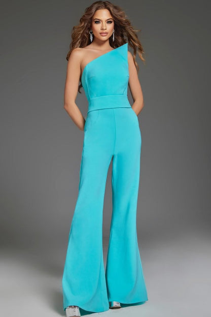 Jovani Asymmetric Jumpsuit 43567